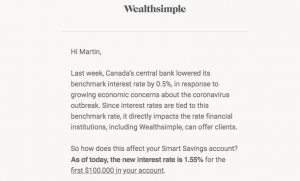 Chasing high interest rates