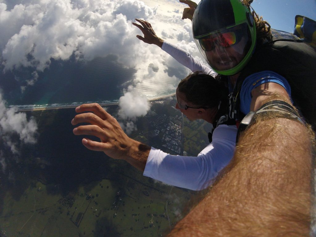 Skydiving in Australia