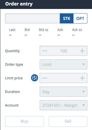 Questrade stock trading