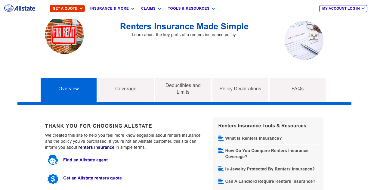 Allstate Renters Insurance