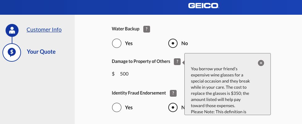 Geico Renters Insurance Quotes