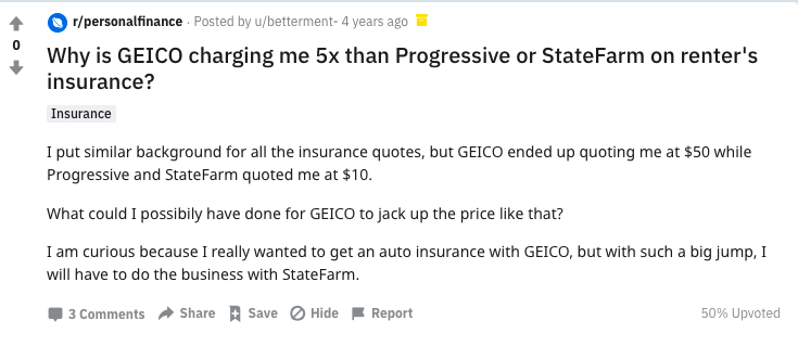 Geico Renters Insurance Review