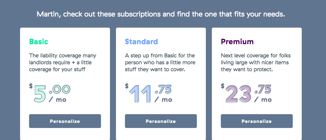 Toggle Renters Insurance Quote