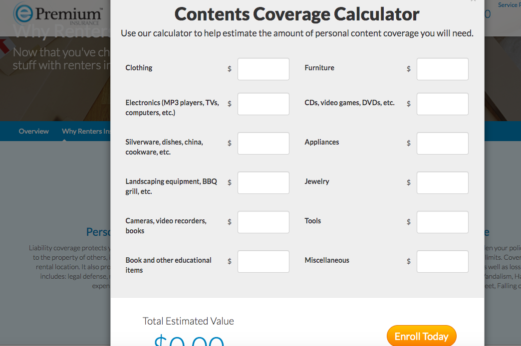 ePremium Renters Insurance Review