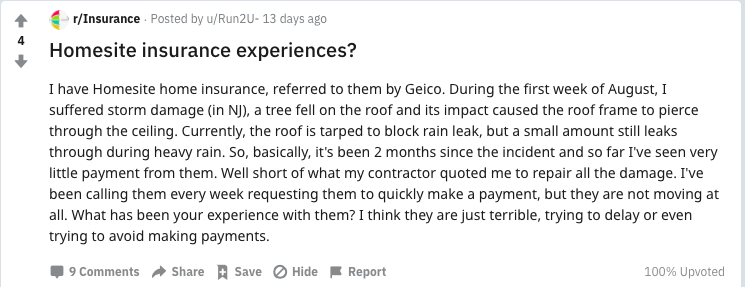 Homesite Renters Insurance Reddit