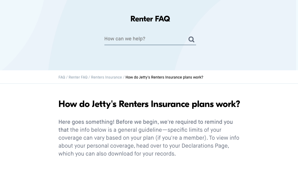 Jetty Renters Insurance Review