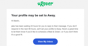 Make money with Rover